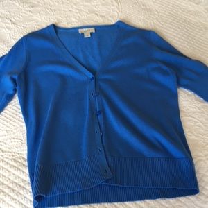 Loft 3/4 sleeve lightweight cardigan